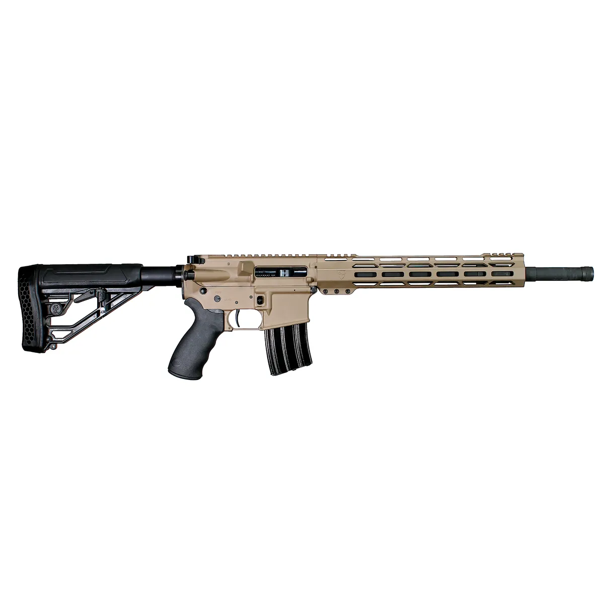 Tactical 18" 7 Round 50 Beowulf Semi Auto Rifle - Flat Dark Earth