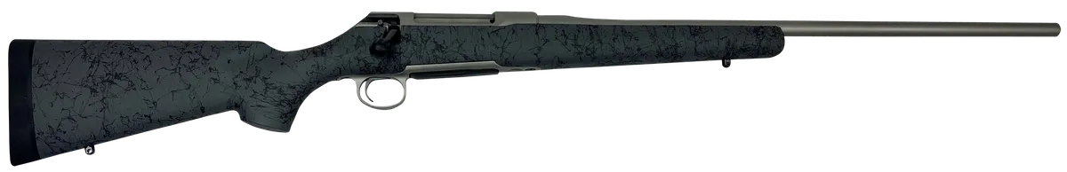100 LWT HS Precision 24" 4 Round 6.5 PRC Bolt Action Rifle - Sporter Gray