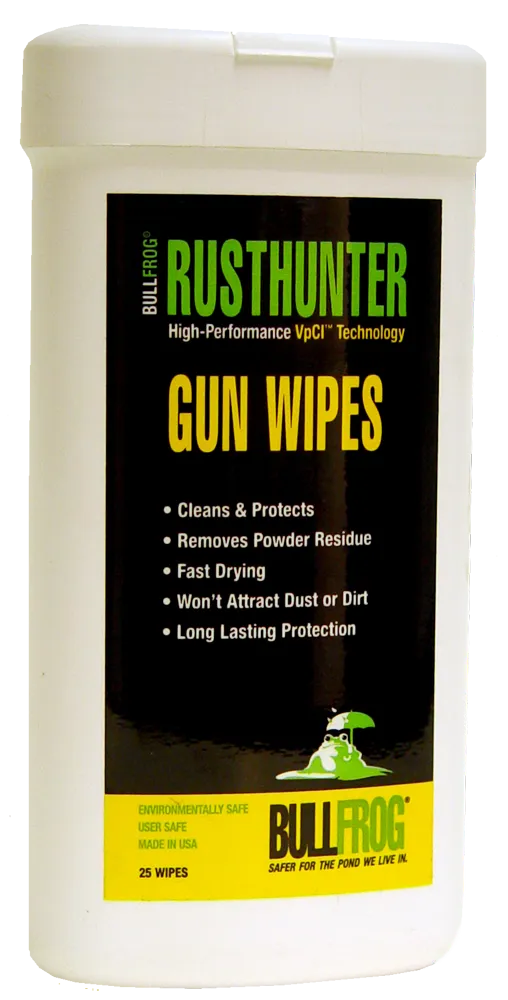 Rust Hunter Gun Wipes - 25 Pack