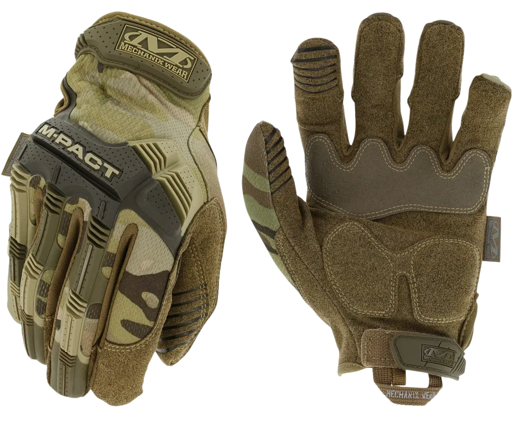 MultiCam - M-Pact Thermoplastic Rubber Closure Synthetic Leather Touchscreen Gloves