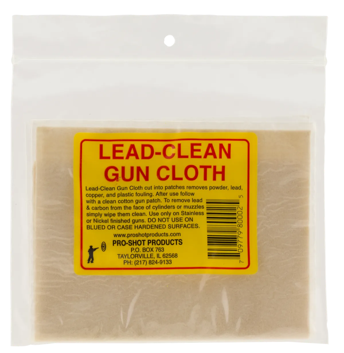 Lead Clean Cotton Gun Cloth