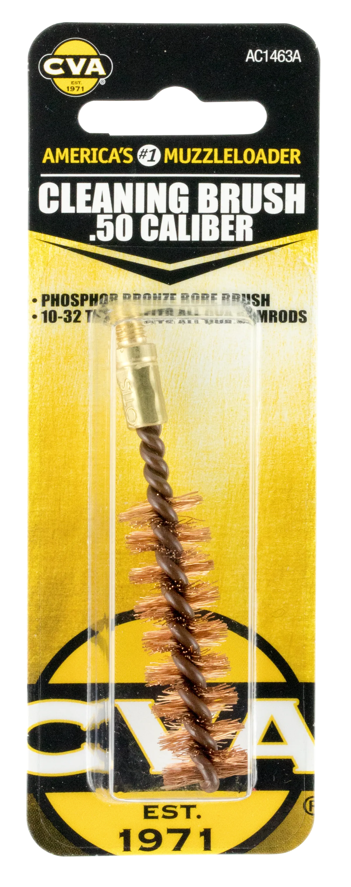 Brass 50 Caliber Rifle Cleaning Brush