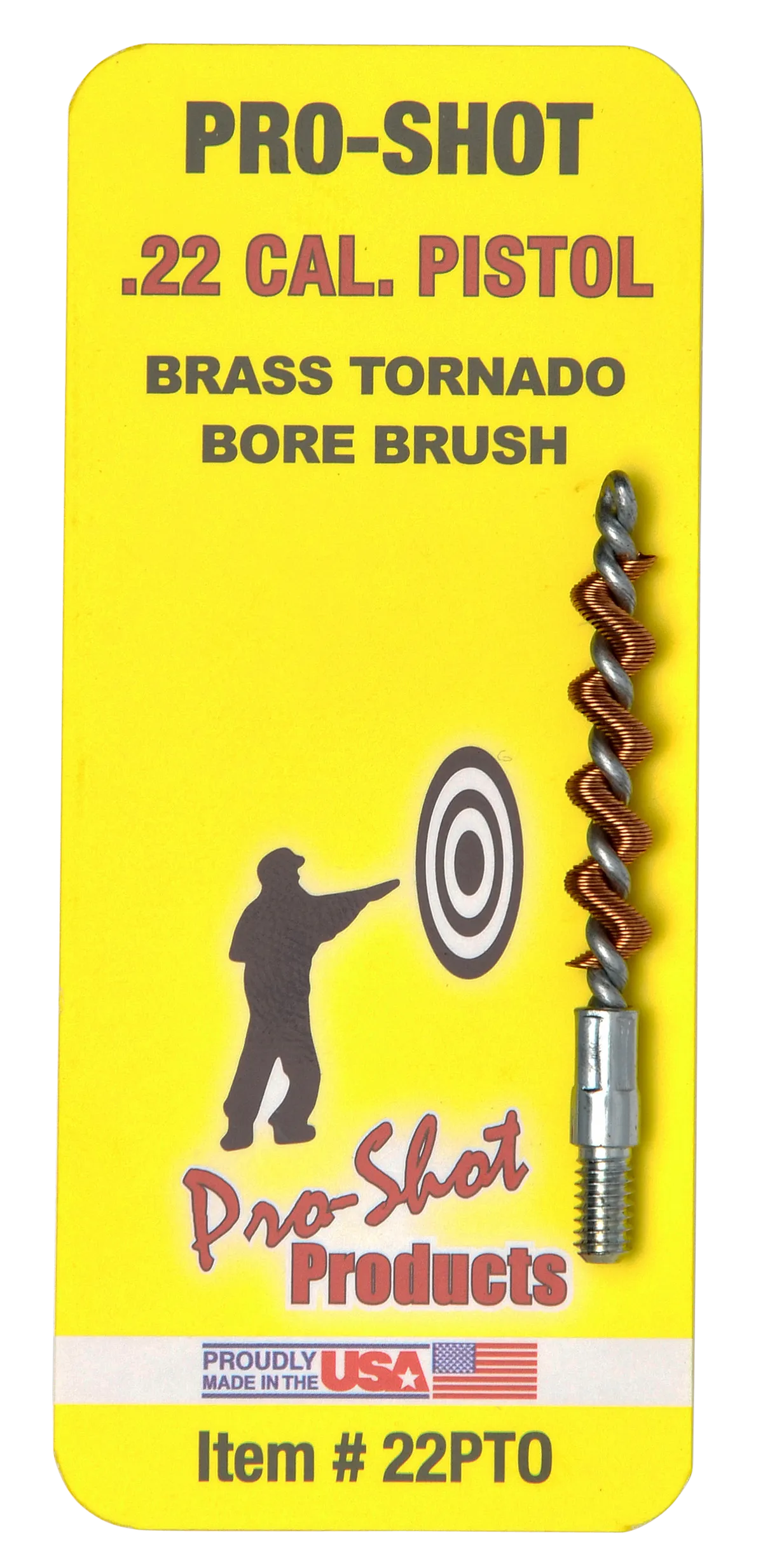 Tornado Pistol Bore Brush - 22 Caliber