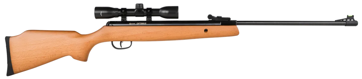 Optimus 177 Pellet Spring Piston Air Rifle - Wood