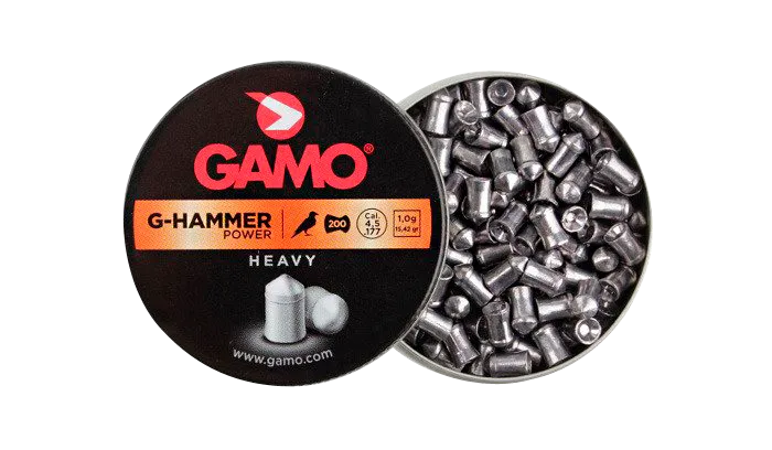 G-Hammer Heavy 177 Caliber Pointed Pellets - 400 Count