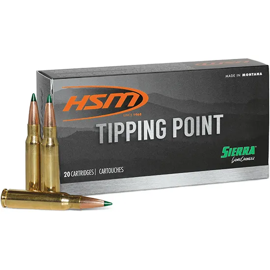 Tipping Point Sierra GameChanger 140 gr 6.5mm Creedmoor Rifle Ammo - 20 Round Box