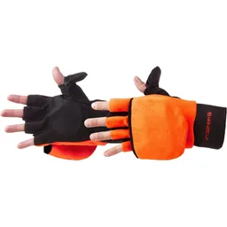 Men's Hunter Convertible Gloves/Mittens - Blaze Orange