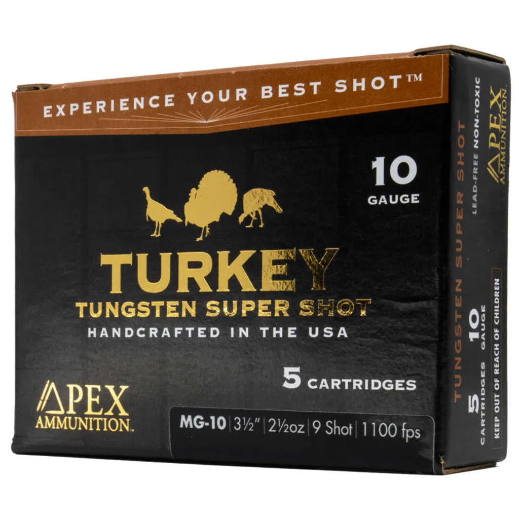 Turkey TSS #7.5 3-1/2" 10 Gauge Shotgun Ammo - 5 Round Box