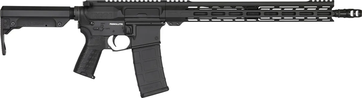 Resolute MK4 16.1" 30 Round 300 AAC Blackout Semi Auto Rifle - Black