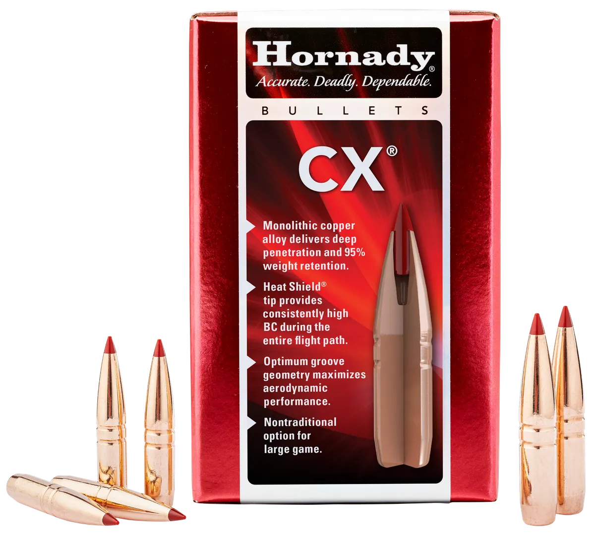 CX 130 gr 6.5mm Reloading Bullets - 50 Round Box
