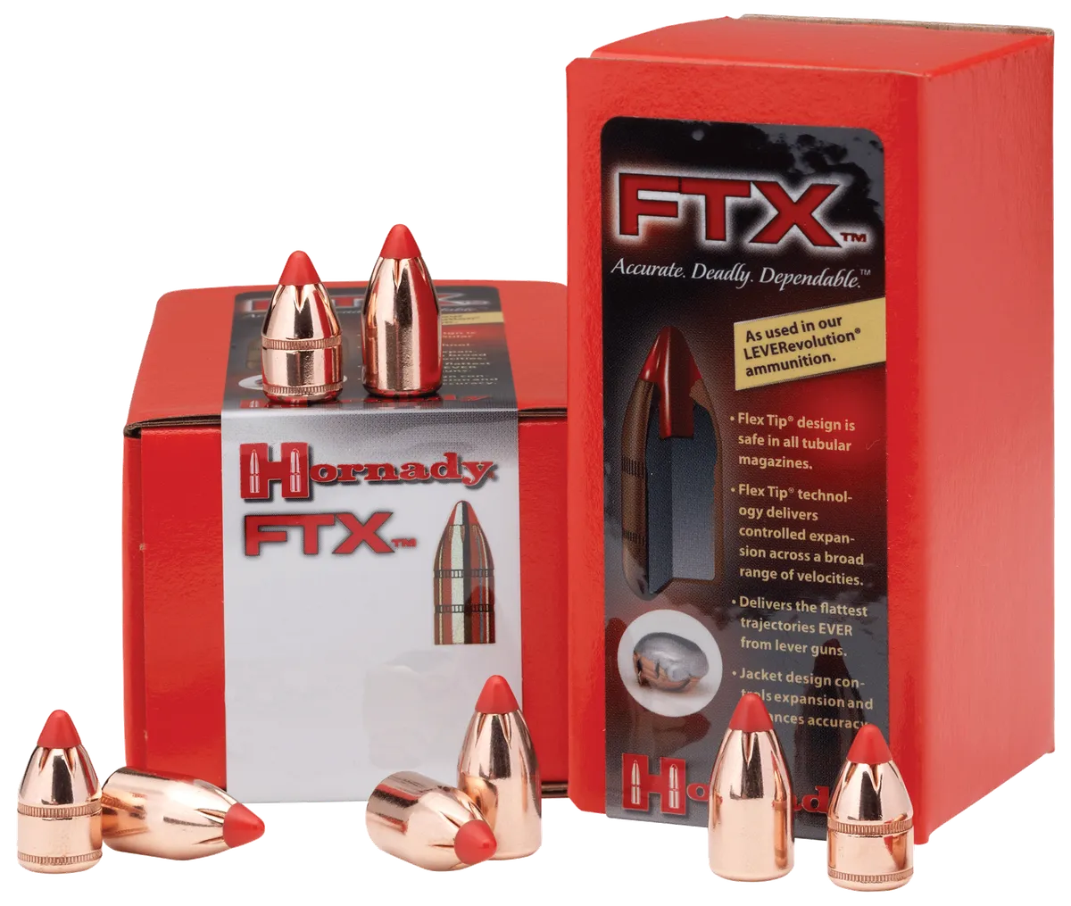FTX 160 gr 30 Caliber Reloading Bullets - 100 Round Box