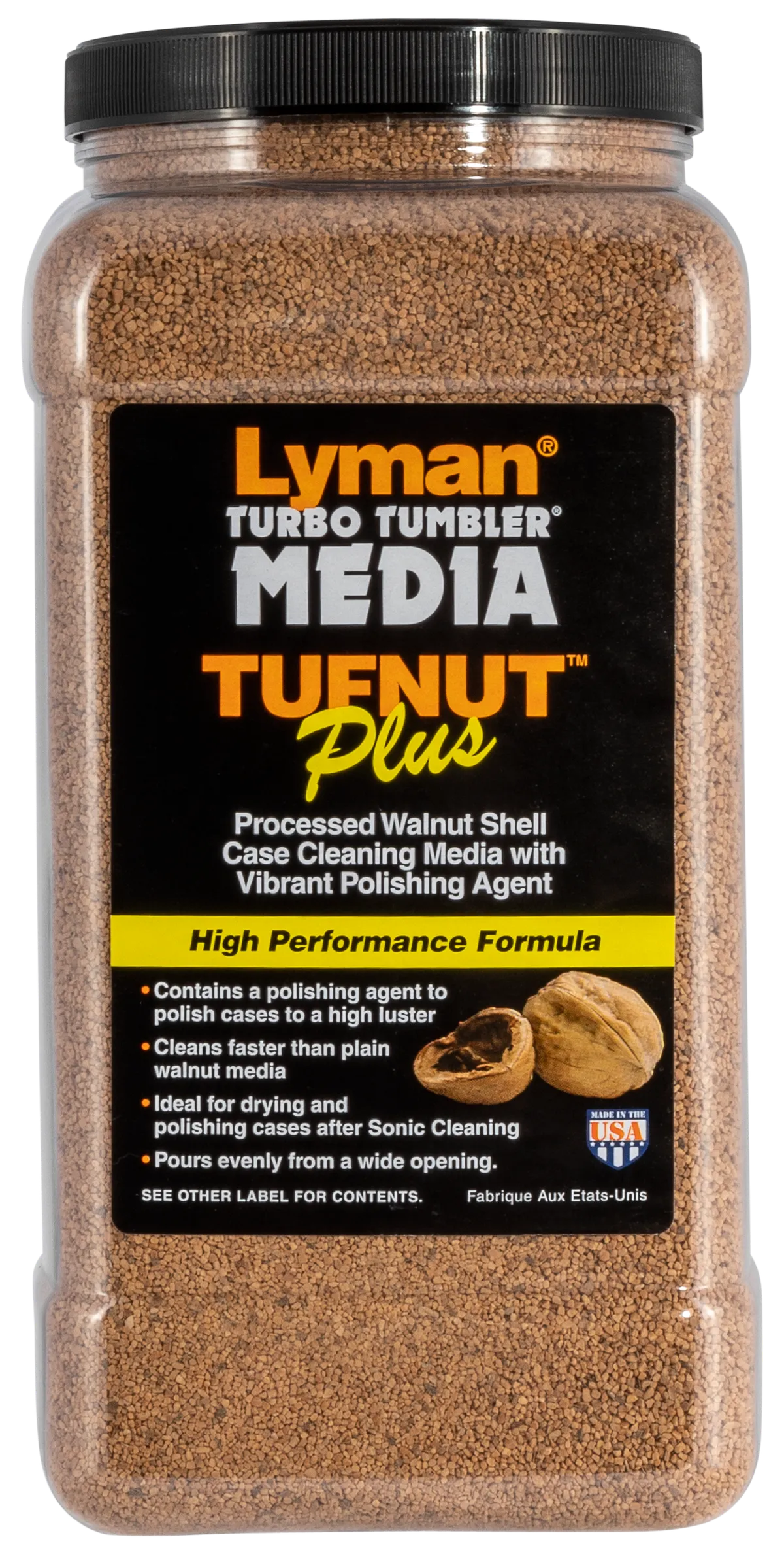 Tufnut Plus Turbo Tumbler Media - 5.75 lbs