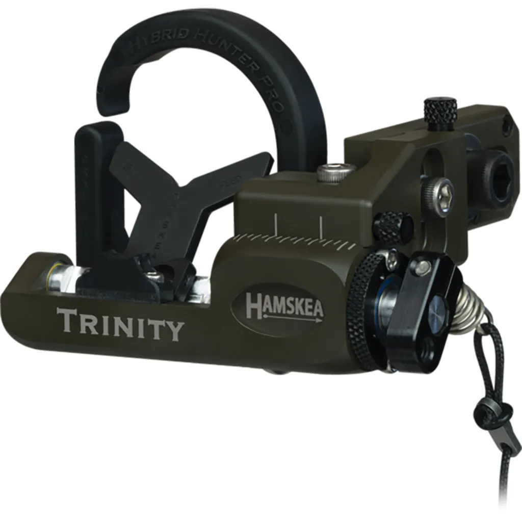 Trinity Hunter Pro Right Hand Arrow Rest - OD Green