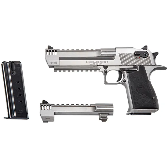 Desert Eagle 6" 7/8 Round 429 DE / 50 Action Express Pistol Combo - Stainless