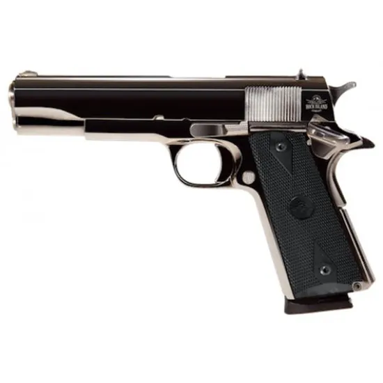 1911 GI Standard FS 5" 8 Round 45 ACP Pistol - Nickel