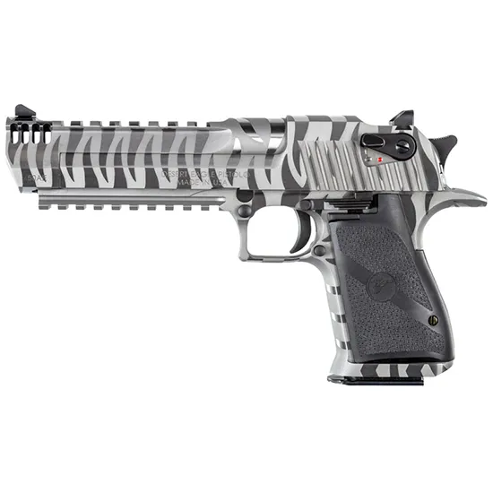 Desert Eagle 6" 8 Round 44 Magnum Pistol - White Tiger Stripe