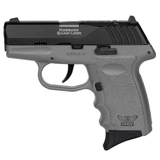 CPX-3 RDR 3.1" 10 Round 380 ACP Pistol - No safety - Sniper Gray/Black