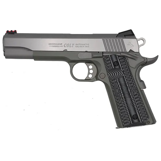 Government 5" 9 Round 9mm Pistol - Jungle Green