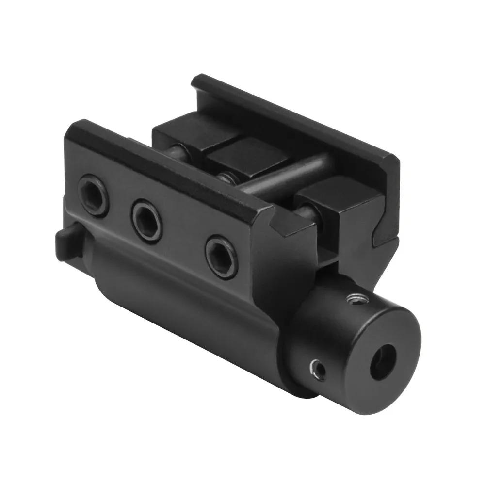 5mW Class IIIa Laser Sight for Weaver Type Rails - Black Anodized
