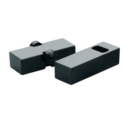 STD 2-Piece Steel Gunmakers Dovetail Base - Gloss Black