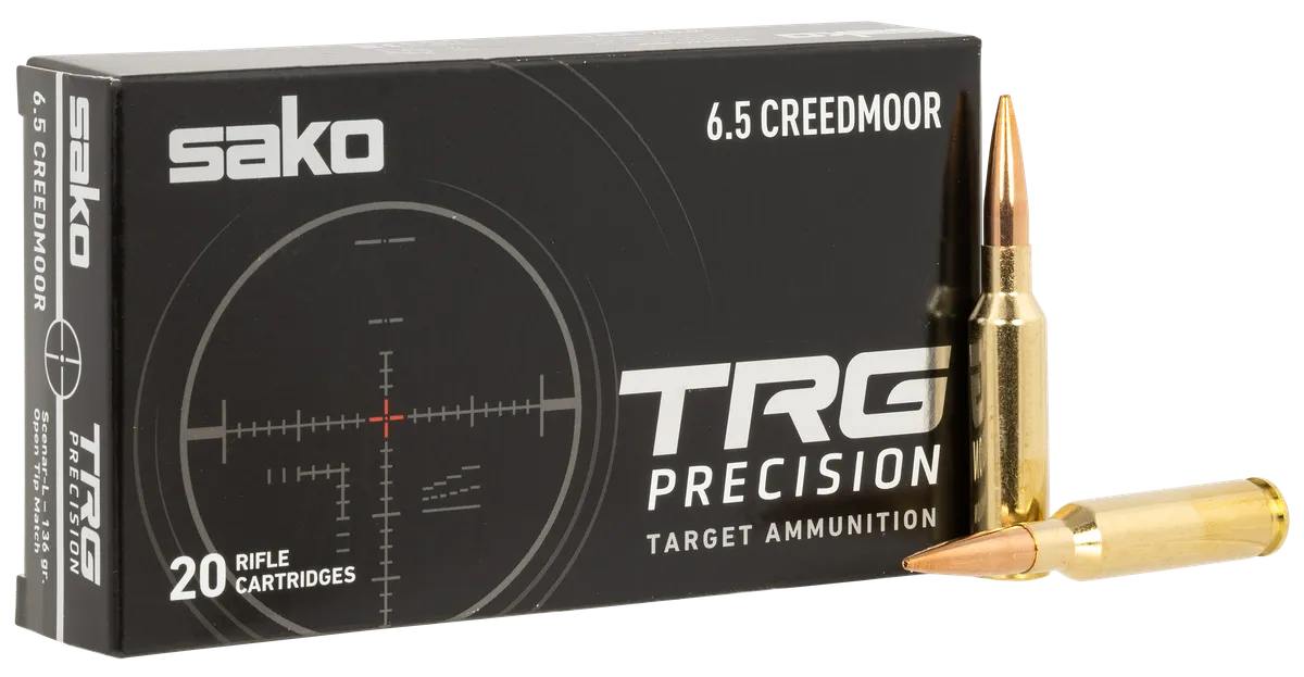 TRG Precision 136 gr 6.5mm Creedmoor Rifle Ammo - 20 Round Box 