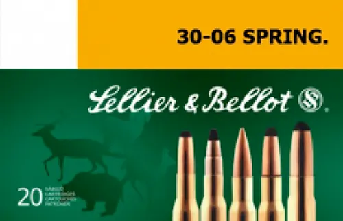 Centerfire Soft Point Cut Through Edge 180 gr 30-06 Springfield Rifle Ammo - 20 Round Box 