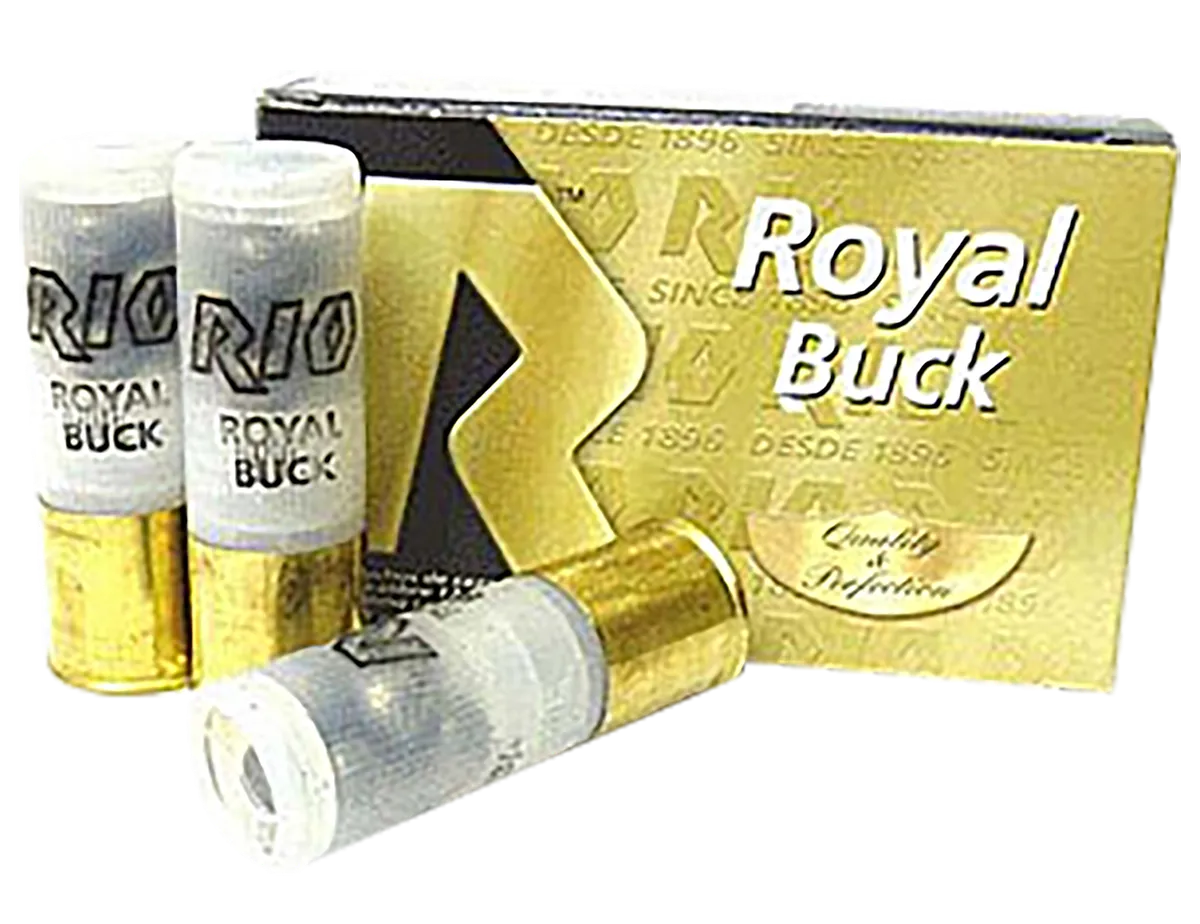 Royal Buck 0 Buckshot 2-3/4" 20 Gauge Shotgun Ammo - 25 Round Box