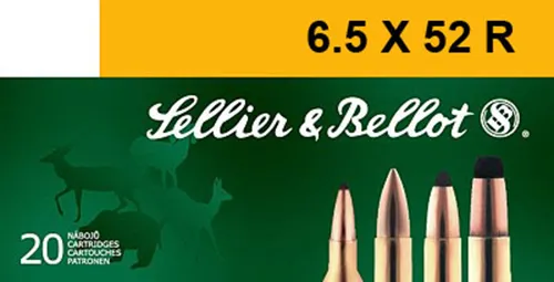 Centerfire Soft Point 117 gr 6.5x52mmR Rifle Ammo - 20 Round Box 