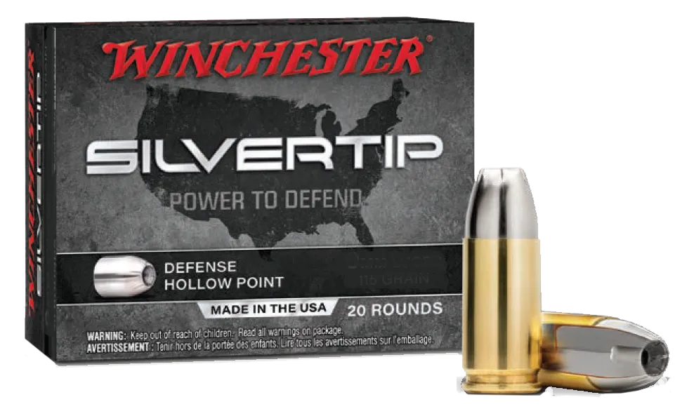 Silvertip Jacketed Hollow Point 210 gr 44 Magnum Handgun Ammo - 20 Round Box