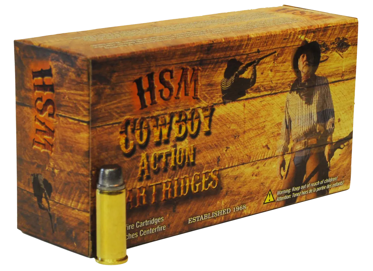 Cowboy Action Round Nose Flat Point 240 gr 38-55 Winchester Rifle Ammo - 20 Round Box 