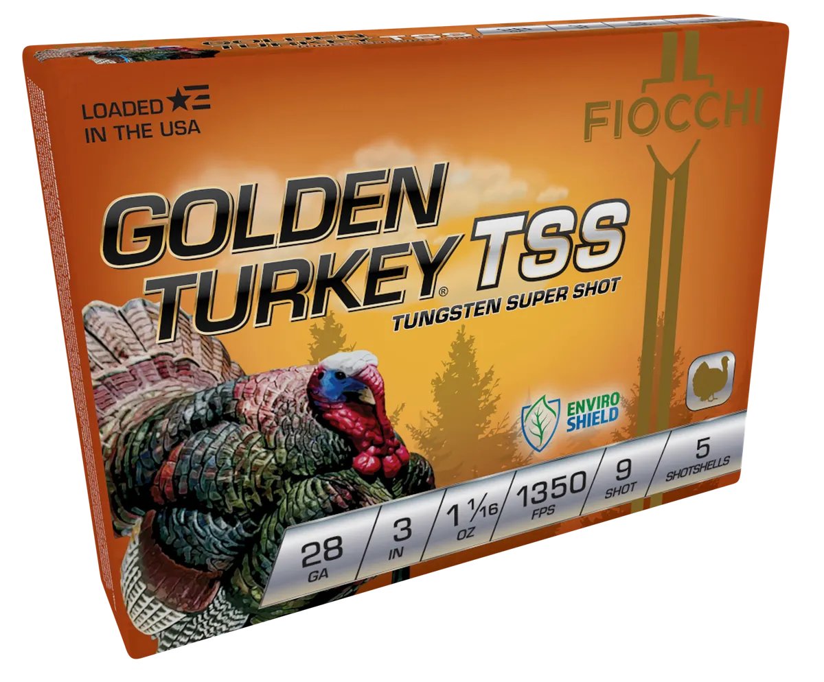 Golden Turkey #9 3" 28 Gauge Shotgun Ammo - 5 Round Box