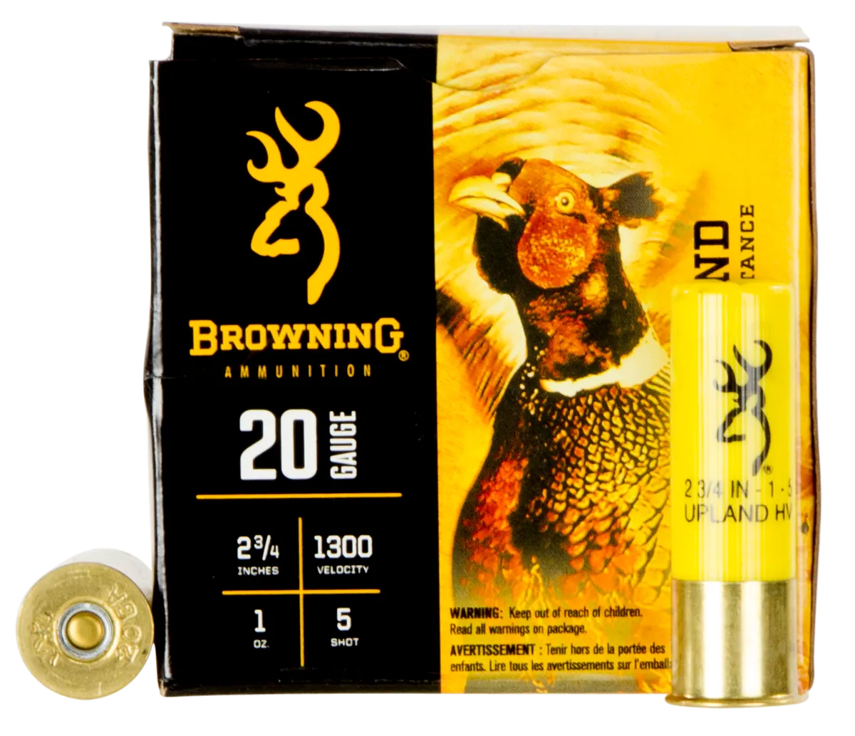 BXD Upland #5 2-3/4" 20 Gauge Shotgun Ammo - 25 Round Box