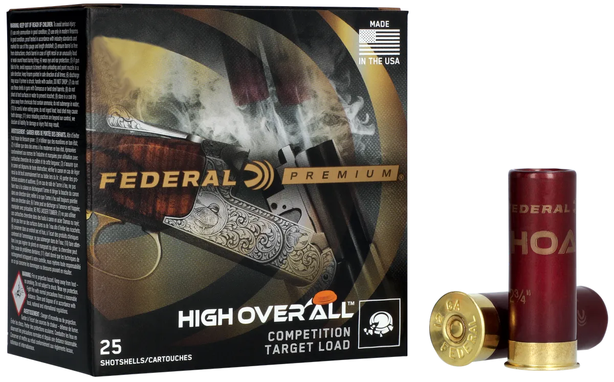 Premium High Over All #8 2-1/2" 1/2 oz 1200 fps 410 Gauge Shotgun Ammo - 25 Round Box