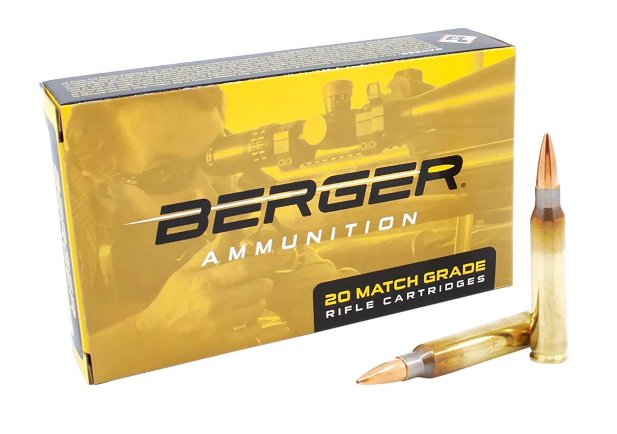 Tactical Open Tip match 77 gr 223 Remington Rifle Ammo - 20 Round Box 