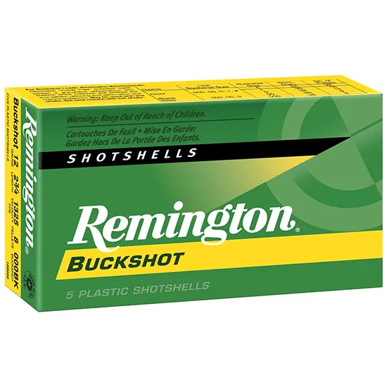 Express Buckshot #1 2-3/4" 12 Gauge Shotgun Ammo - 5 Round Box