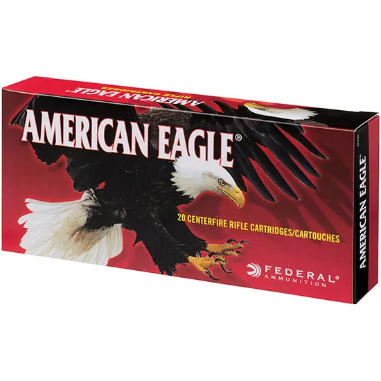 American Eagle Soft Point 250 gr 338 Lapua Magnum Rifle Ammo - 20 Round Box