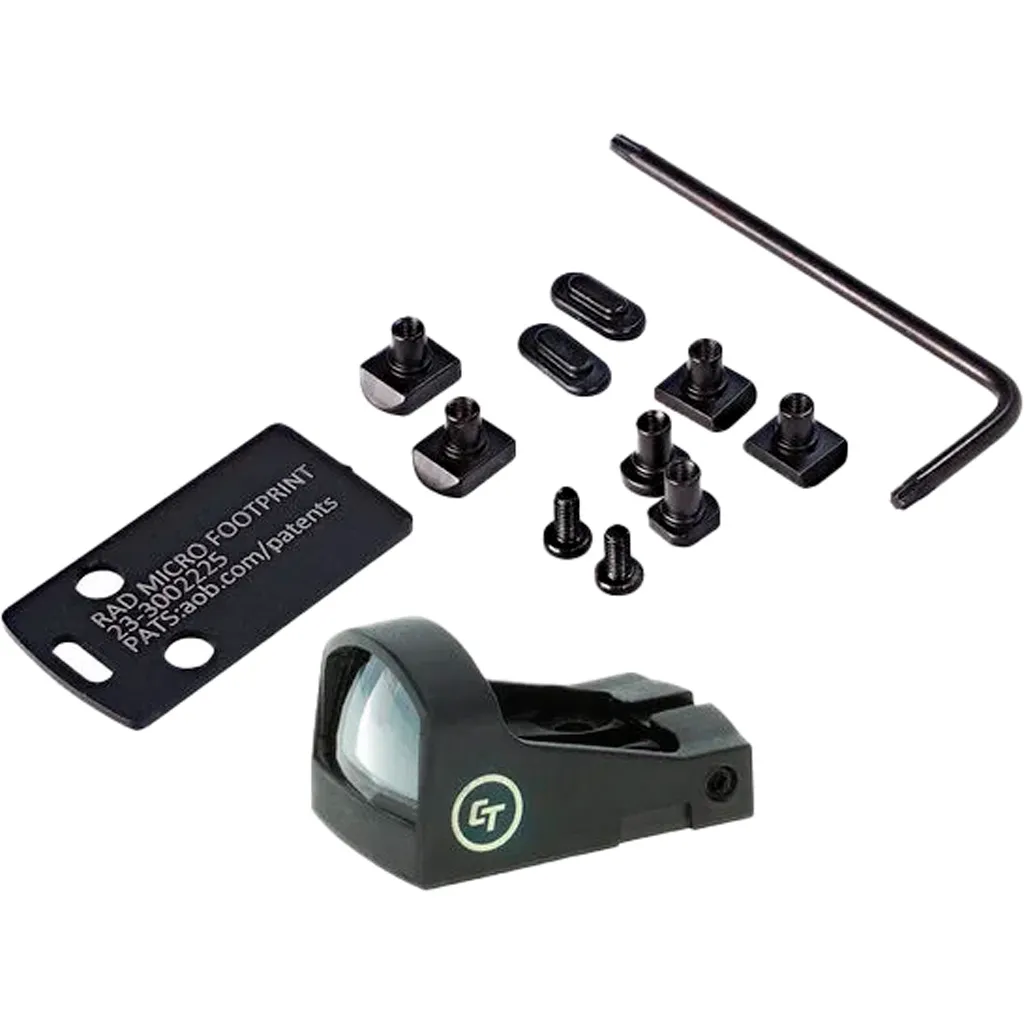 CTS-1520 Combo Kit 1x 5 MOA Red Dot Sight