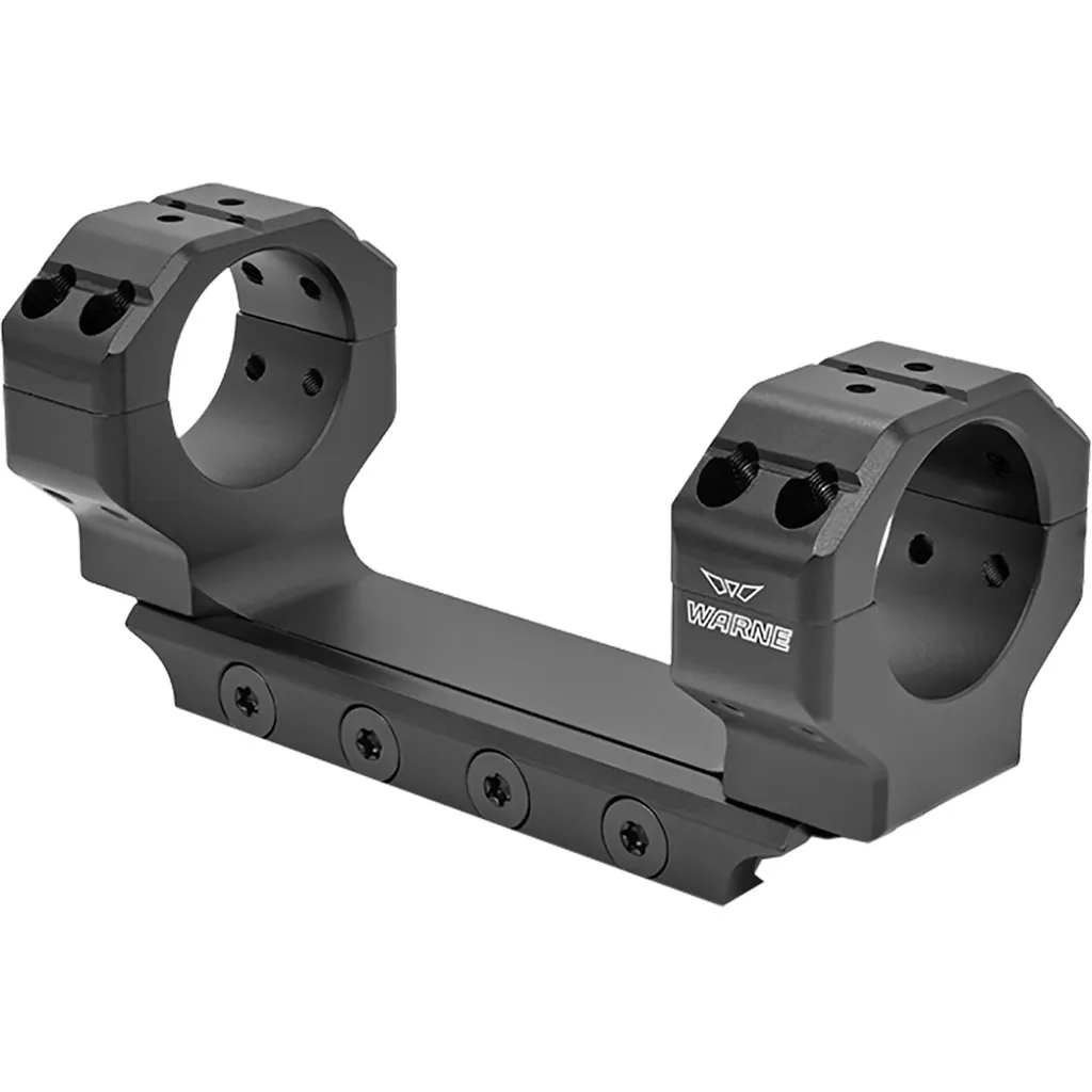 Skyline 1-Piece STANAG-Mount 30mm Ultra-High Scope Mount and Ring Combo - Black Anodized