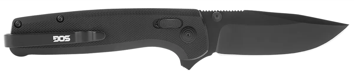 Terminus XR 2.95" Clip Point Folding Knife - Black