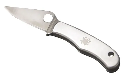 Bug 1.27" Drop Point Plain Blade Folding Knife
