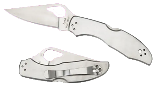 Byrd Meadowlark 2 2.93" Clip Point Plain Blade Folding Knife