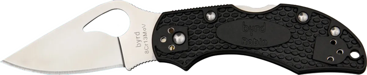 Byrd Robin 2 Lightweight 2.43" Drop Point Plain Blade Folding Knife