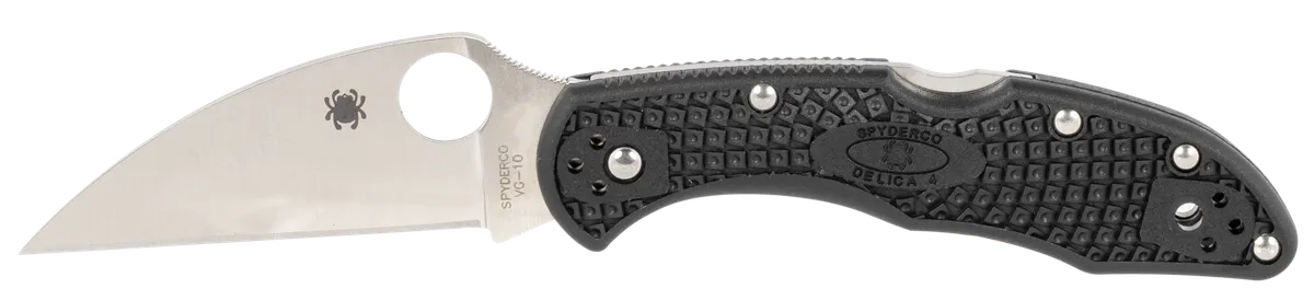 Delica 4 Lightweight 2.87" Wharncliffe Plain Blade Folding Knife