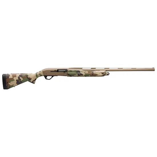 SX4 Hybrid Hunter 28" 4 Round 3.5" 12 Gauge Semi Auto Shotgun - Woodland Camo