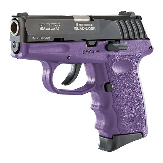 CPX-3 3.1" 10 Round 380 ACP Pistol - No safety - Purple/Black