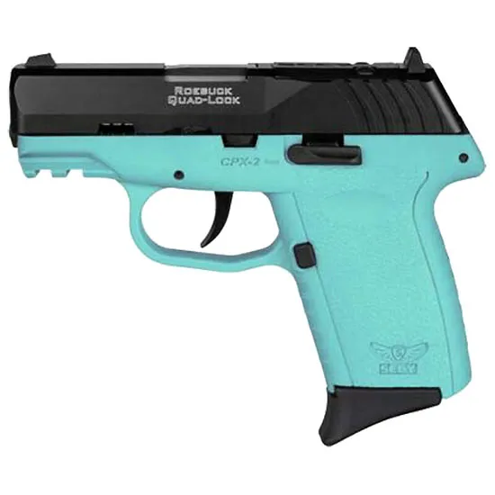 CPX-2 Gen3 3.1" 10 Round 9mm Pistol - SCCY Blue/Black
