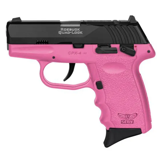 CPX-4 RDR 2.96" 10 Round 380 ACP Pistol - Pink/Black