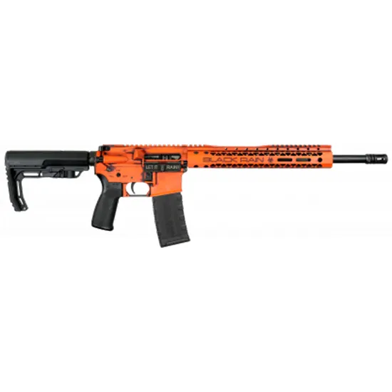 Spec+ Fusion 16" 30 Round 5.56x45mm NATO AR15 Semi Auto Rifle - Orange Battleworn