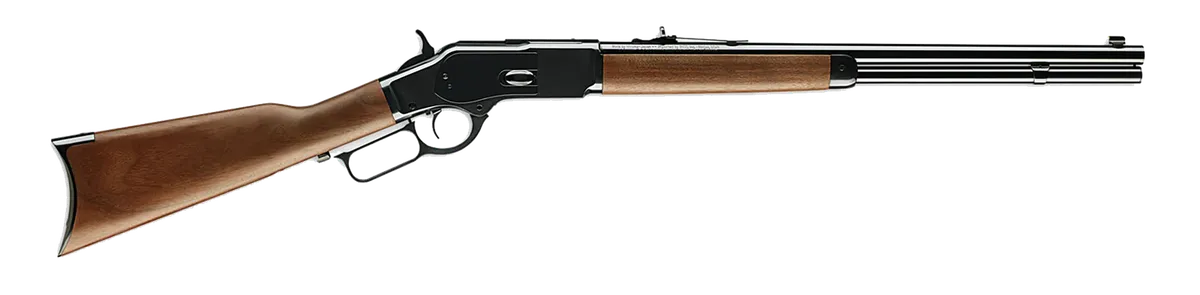 Model 1873 Short 20" 10 Round 45 Colt Lever Action Rifle - Blued