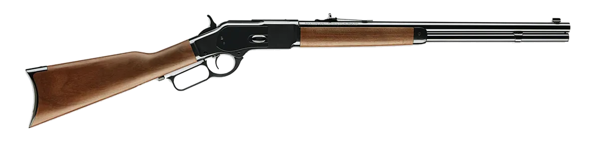 Model 1873 Short 20" 10 Round 44-40 Winchester Lever Action Rifle - Blued